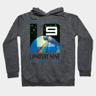 NASA Landsat 9 Logo Hoodie